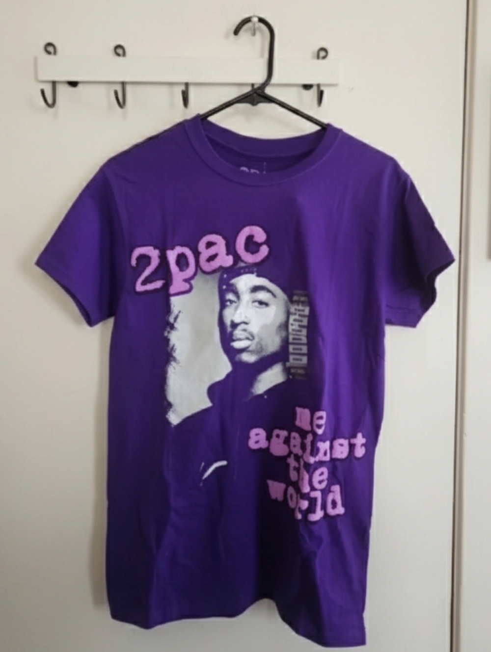 Hot Topic Purple 2Pac Graphic Tee